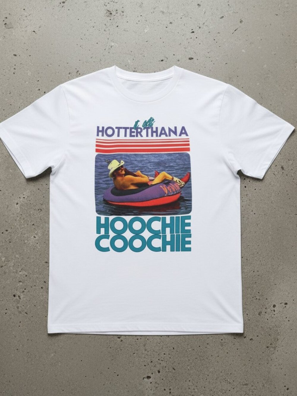 Hotter Than a Hoochie Coochie Graphic T-Shirt | Funny Country Summer Tee